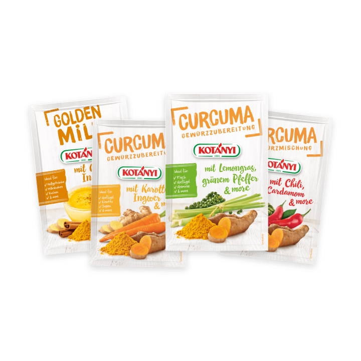 Kotányi Curcuma and more Briefpackungen