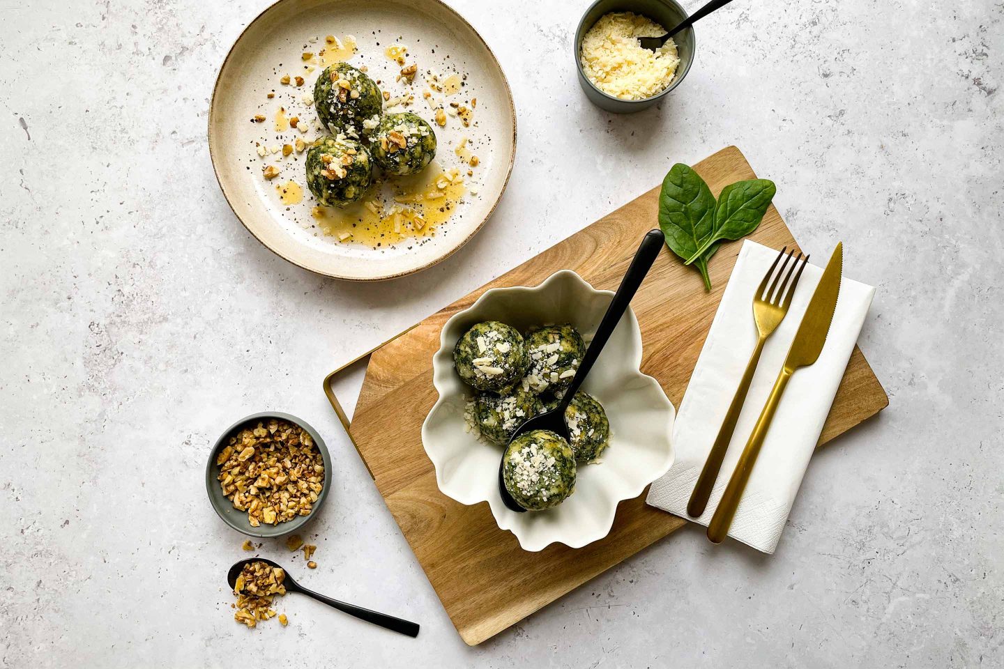 Spinach Dumplings Website