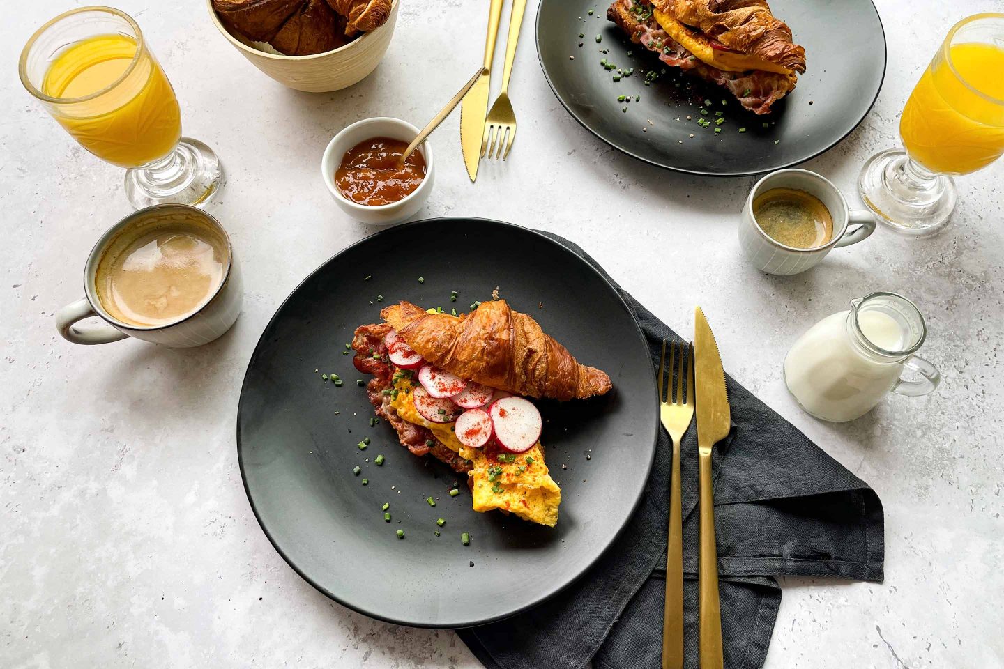 Breakfast Croissant Website